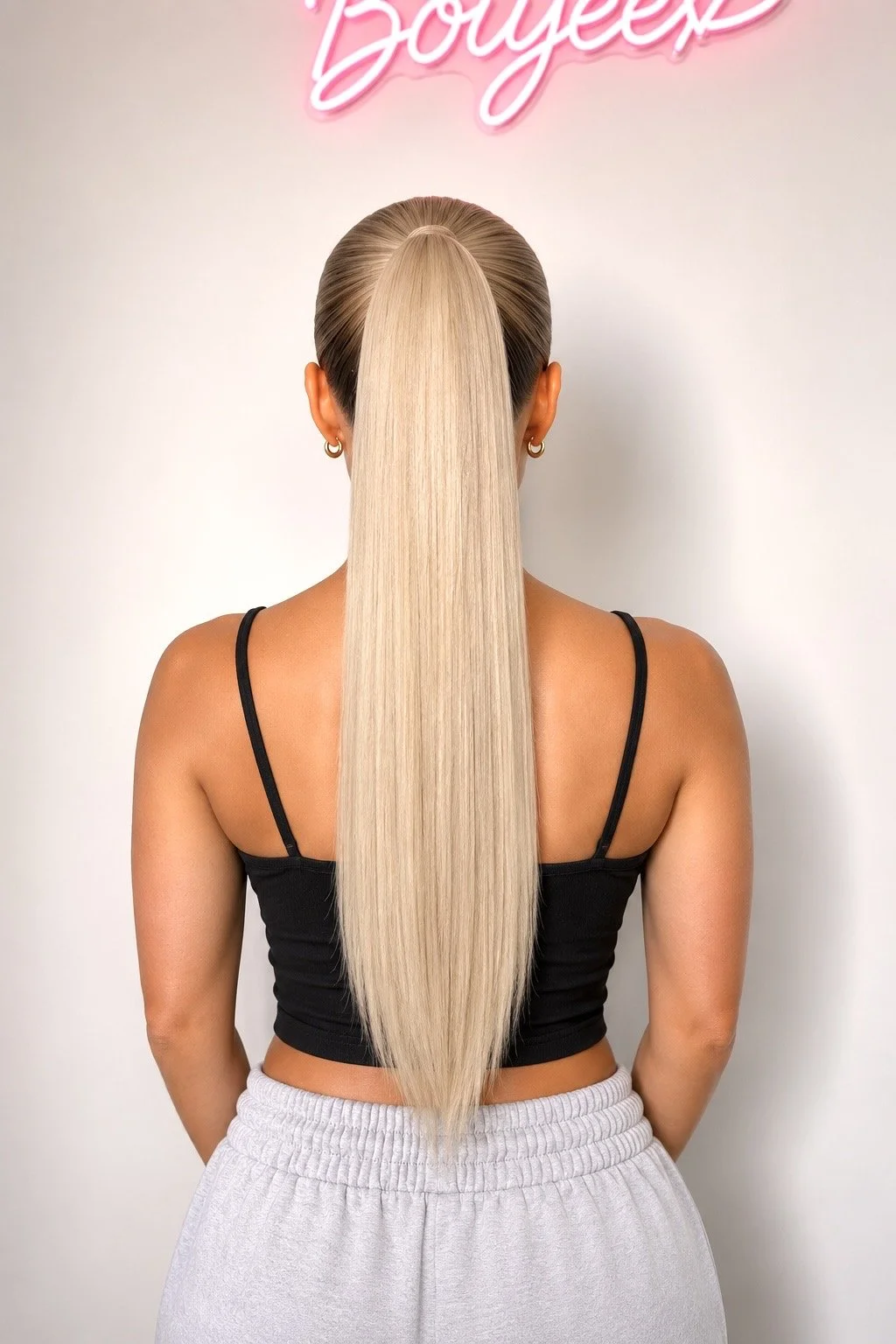 Platinum Blonde 28" Straight