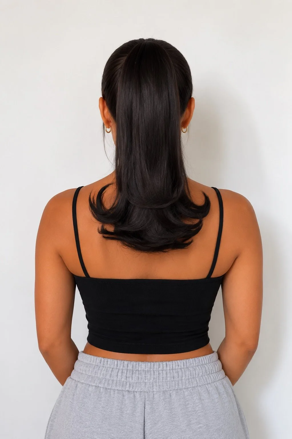Sandra Dee Flick #2 Dark Chocolate Brown 15"
