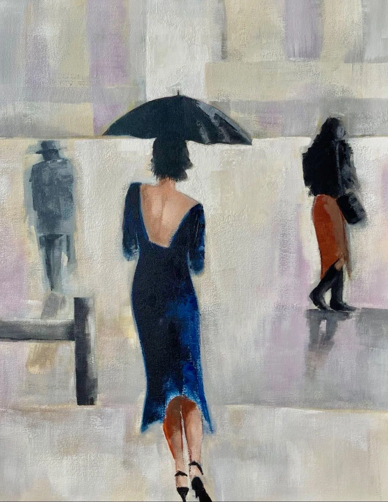 The Optimist,
Acrylic on Canvas,
 28”x 24”,
SOLD