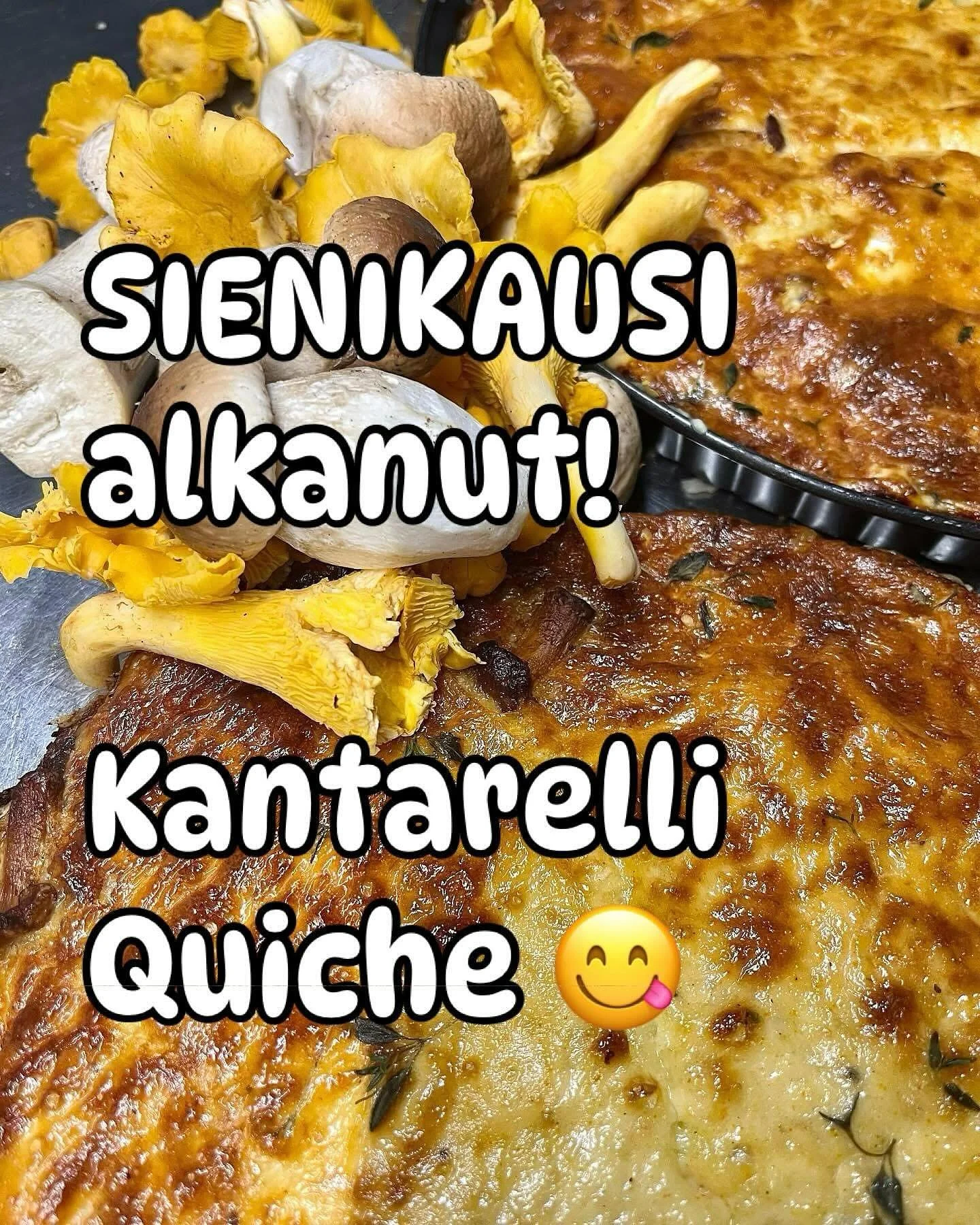 ☀️ Ekat kantarellit saapuneet Ap&eacute;roon!

#sieniquiche #eatinhelsinki #heleats #koirayst&auml;v&auml;llinenkahvila #koirayst&auml;v&auml;llinenravintola #afterworkhelsinki #helsinkiwinebar #aperohelsinki #ap&eacute;rohelsinki