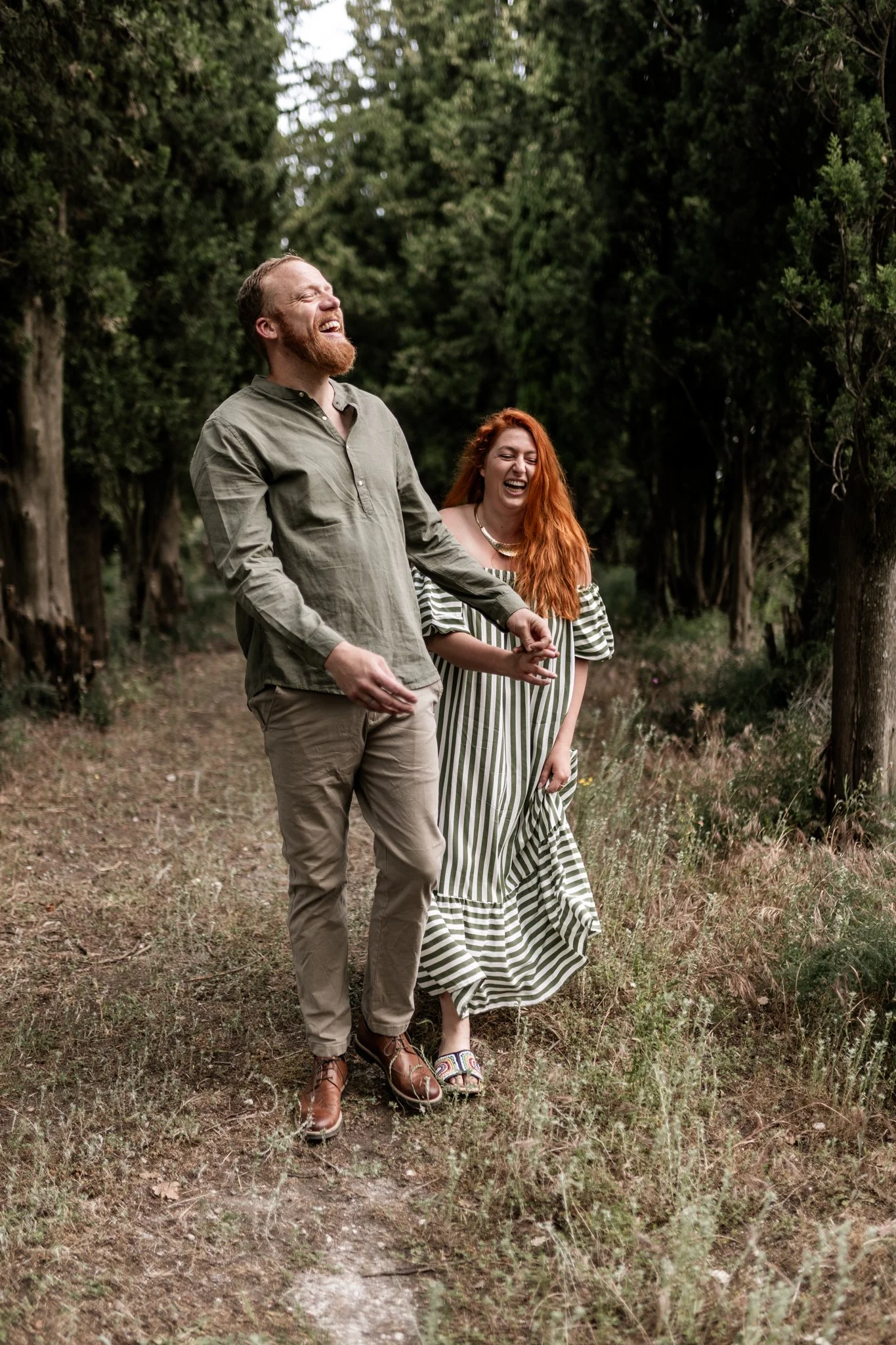 Das beste Posing? echtes Lachen, echte Emotionen, Freude wie hier am Gardasee
