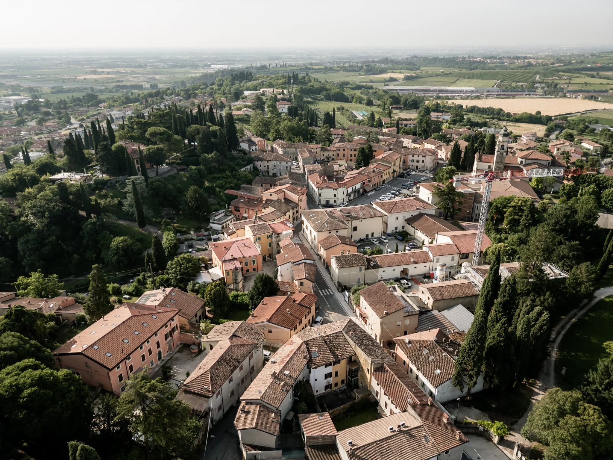 Das kleine überschaubare Sona in Italien