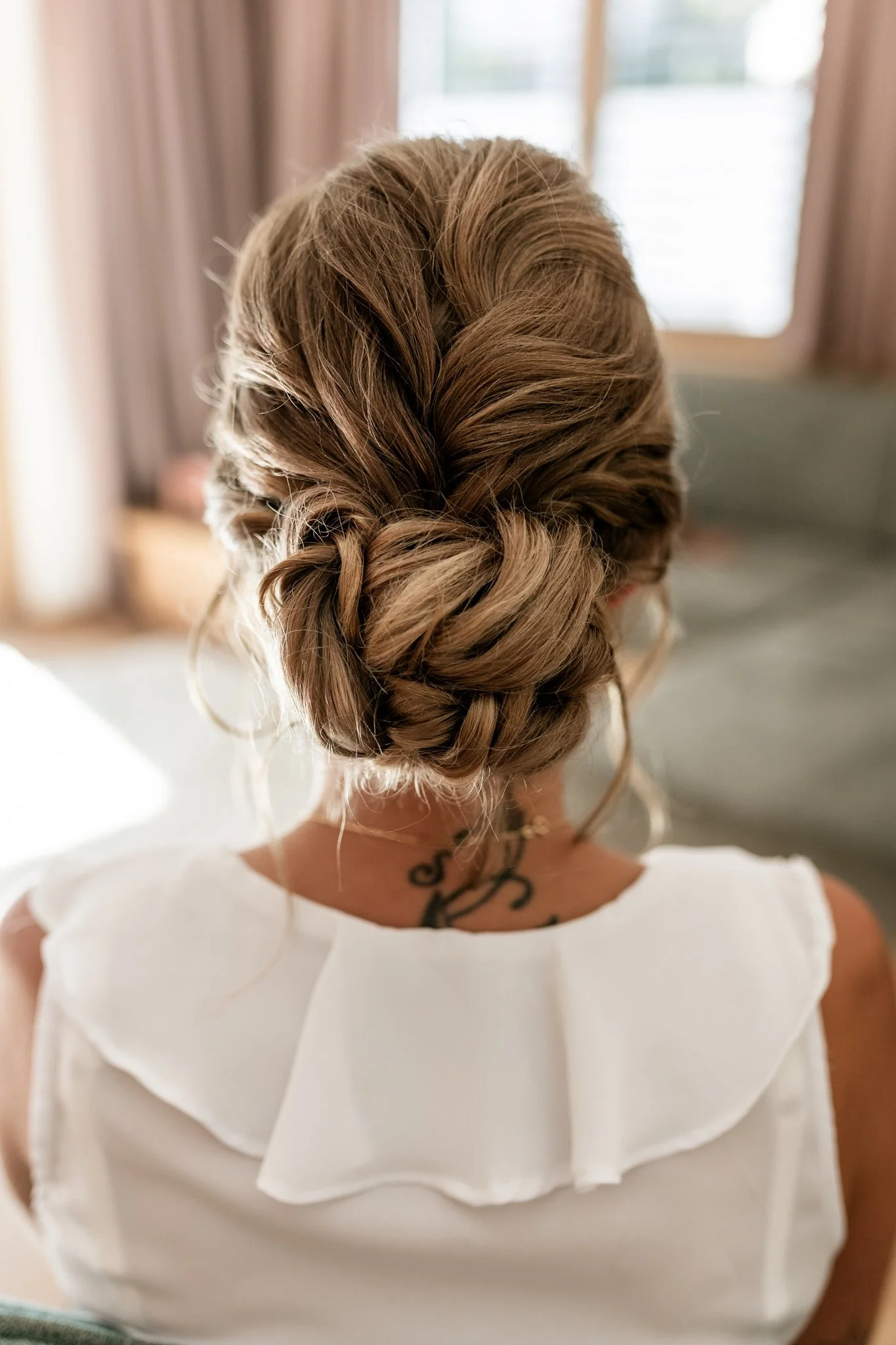 Haare der Braut, Frisur 