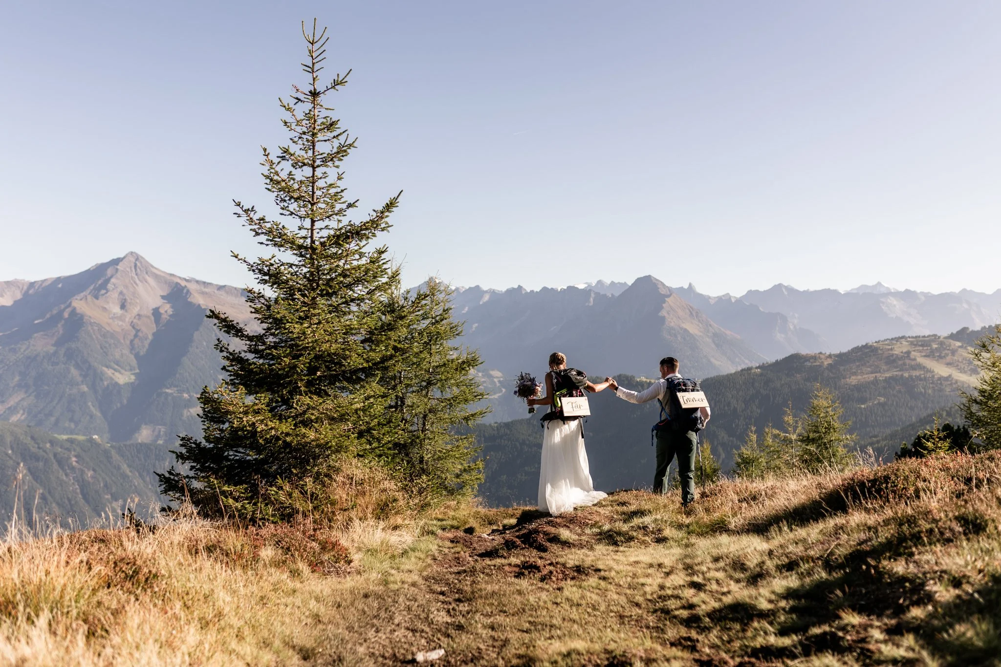Zillertaler Bergwelt, Hochzeit am Berg