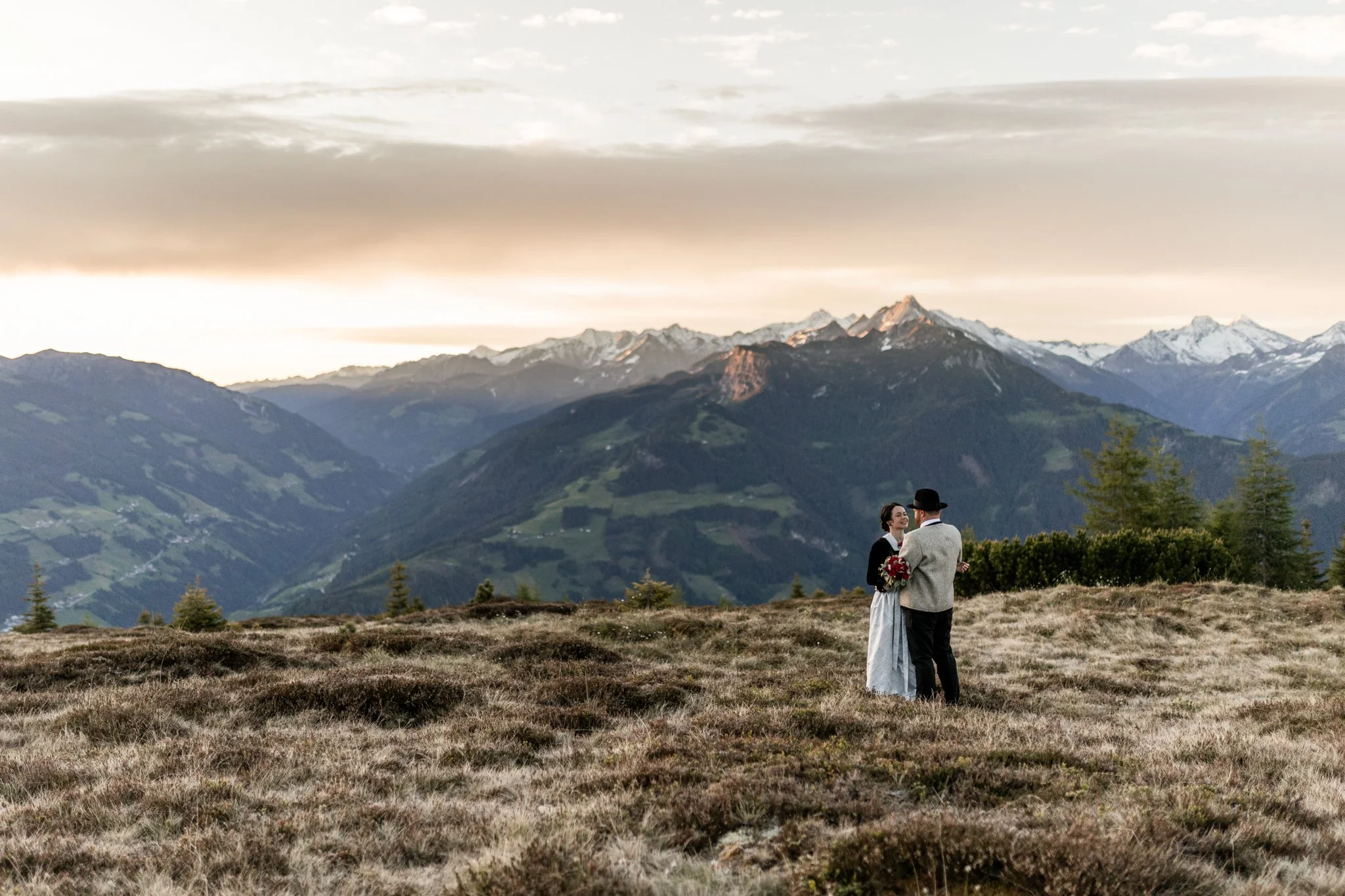 Hochzeitsfotos am Berg, Mayrhofen Hippach Zell am Ziller, Gerlos, Fügen Zillertaler Höhenstraße 