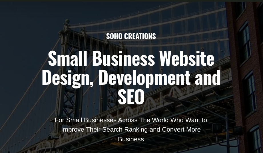 Why Soho Creations is Your Best Bet for Web Design and SEO Services in New York City