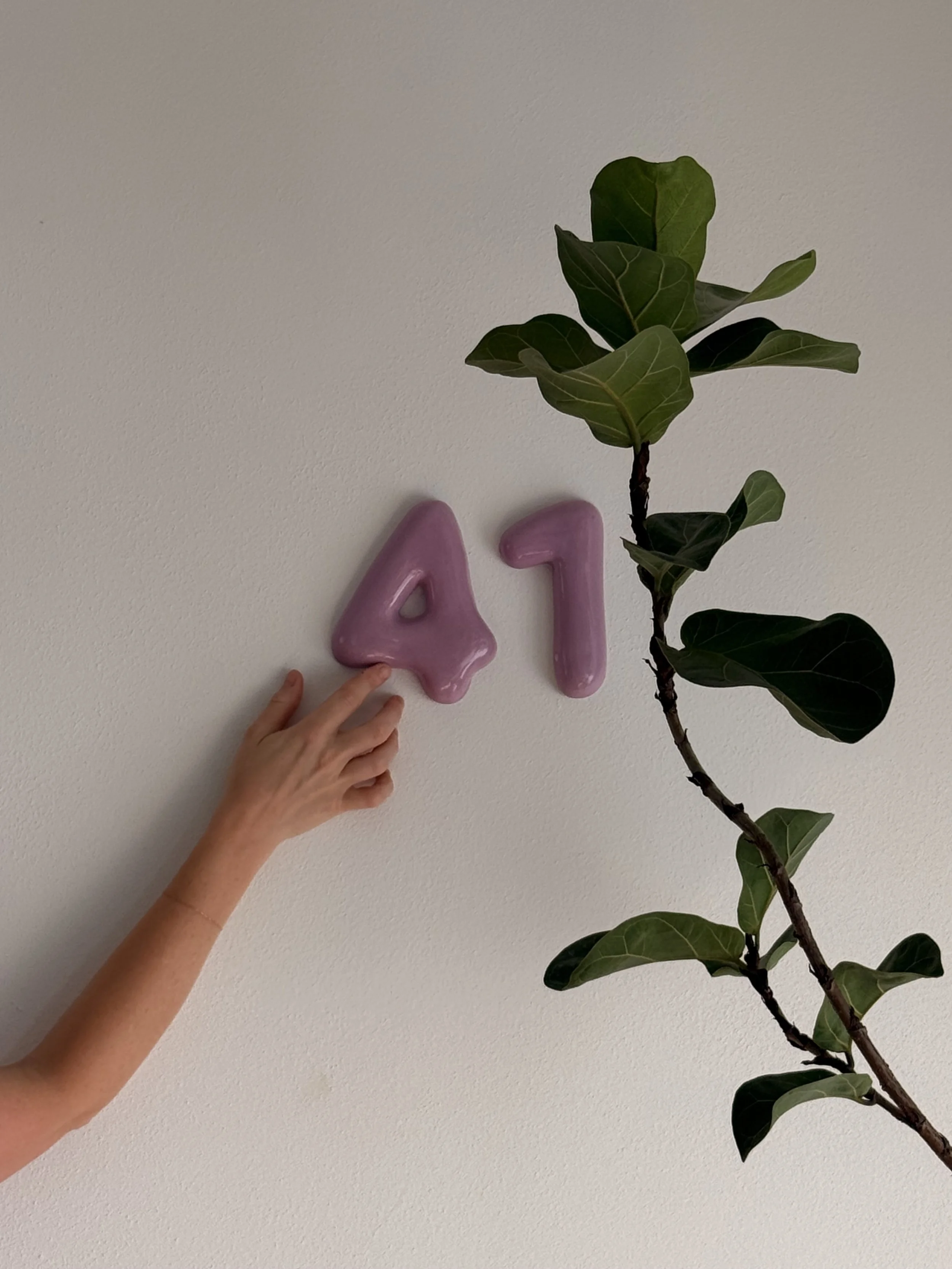 Ceramic House Numbers