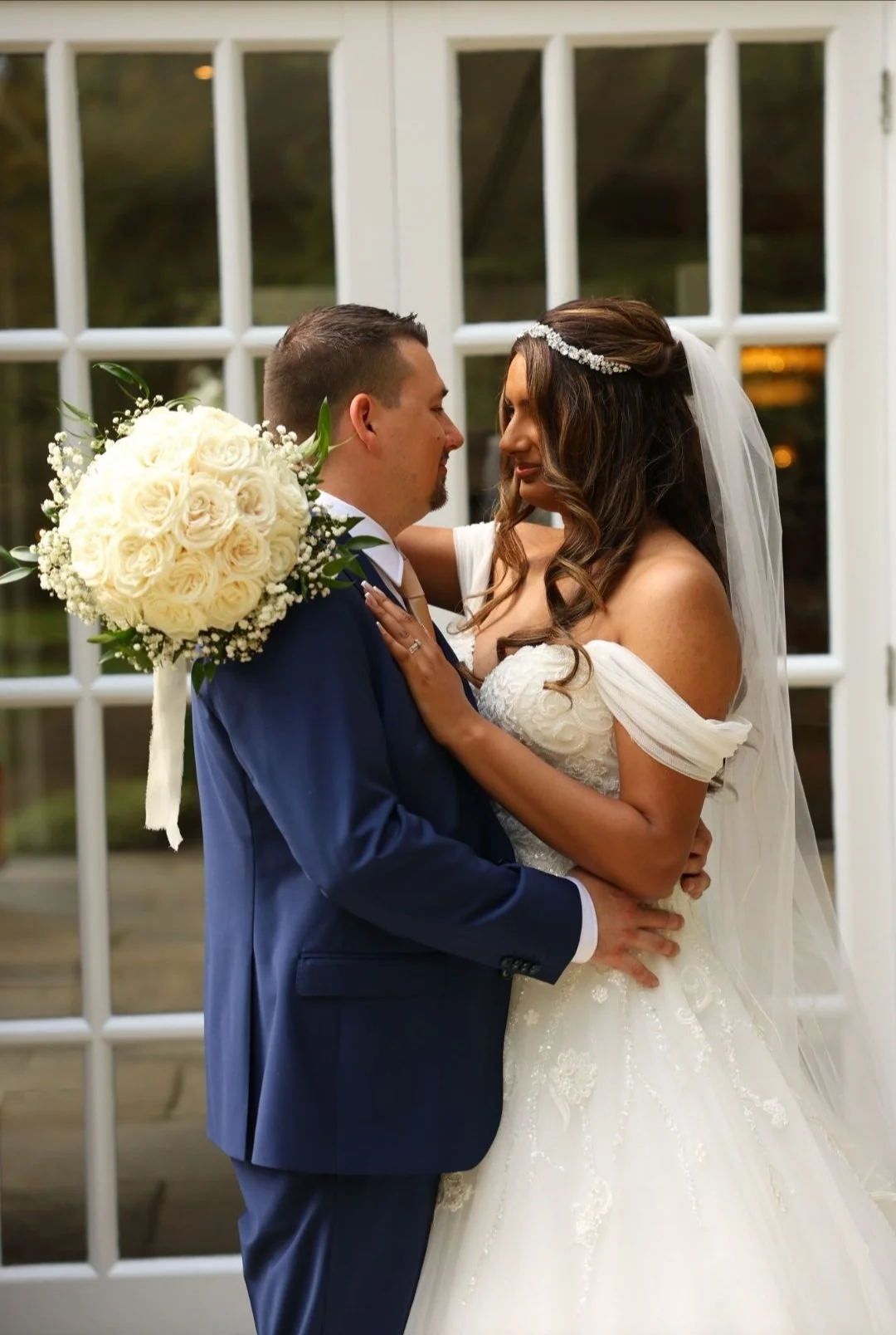 Make-up: @heirbeauty | Hairdresser: @jlhairstylist | Venue: @theorangerymaidstone | Photographer: @jdweddingphotography_