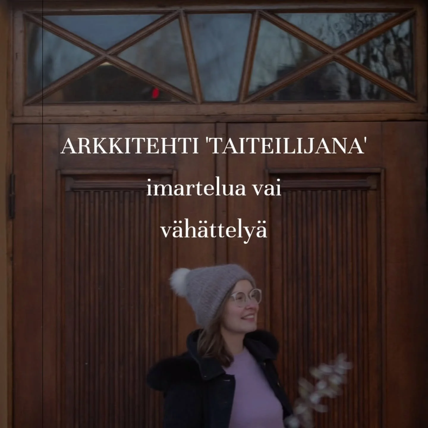 Arkkitehti Taiteilijana
imartelua vai v&auml;h&auml;ttely&auml; 

Arkkitehti taiteilijana
》ilmaisua voidaan k&auml;ytt&auml;&auml; imarteluun, mutta
》 t&auml;m&auml; on my&ouml;s yksi eniten k&auml;ytetyist&auml; ilmaisuista, kun tarkoituksena on v&a