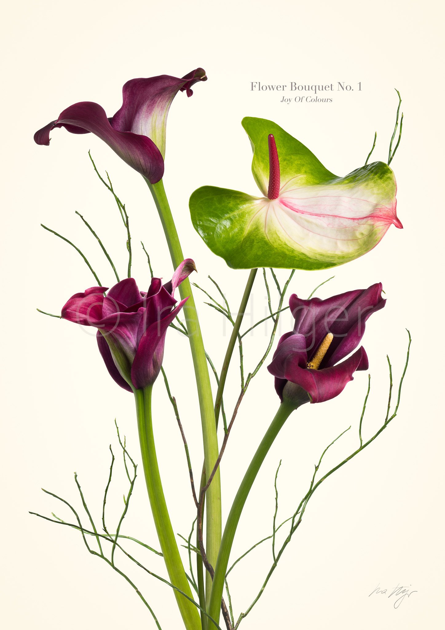 Komposition Flower Bouquet No. 1 'Joy Of Colours'