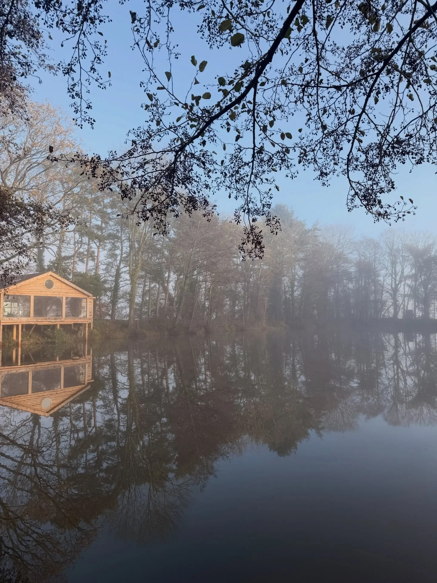 What a gorgeous morning! So proud of our swimmers today&mdash;and so glad we had a cozy fire waiting to warm them up after their &ldquo;refreshing&rdquo; dip. Swipe to hear their festive tunes!

#coldwaterswimming #malvernphots #wildwooduk