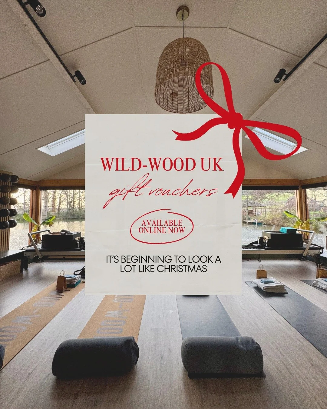 Give the gift of wellbeing and a little bit of Wild Wood magic this Christmas with our gift vouchers 🎁✨ 

From a wellness hour to vouchers to spend on whatever you fancy...from wild swimming to reformer pilates, there's endless ways to feel good. 


