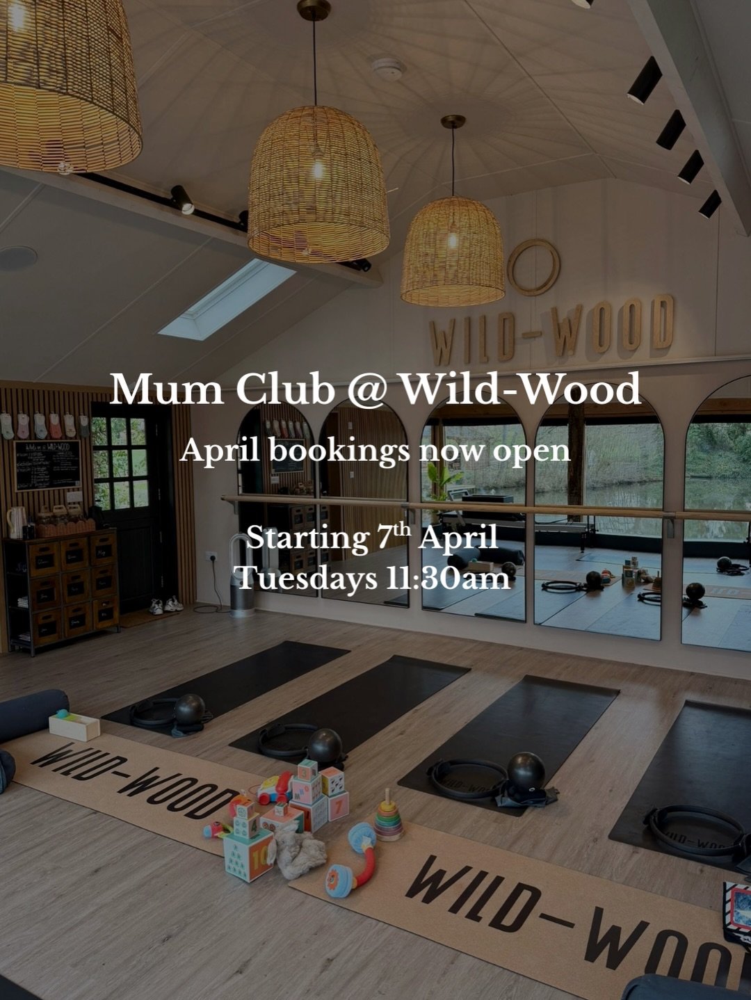 Bookings are now OPEN for our next block of Mum Club at Wild-Wood 🤍

After the gorgeous first session of our March group yesterday (what a lovely bunch you all are!), we&rsquo;re so excited to release spaces for the next block ✨

&ldquo;Where Mums M