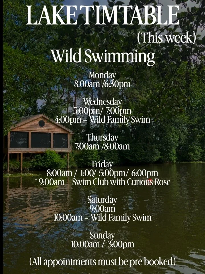 🌿 Your Week at Wild Wood&hellip; In the Water 💧

From peaceful wild swims and paddle boarding to private wellness sessions in our natural pool, sauna and hot tub, here&rsquo;s everything happening this week at Wild Wood UK.

Wild swimming- https://