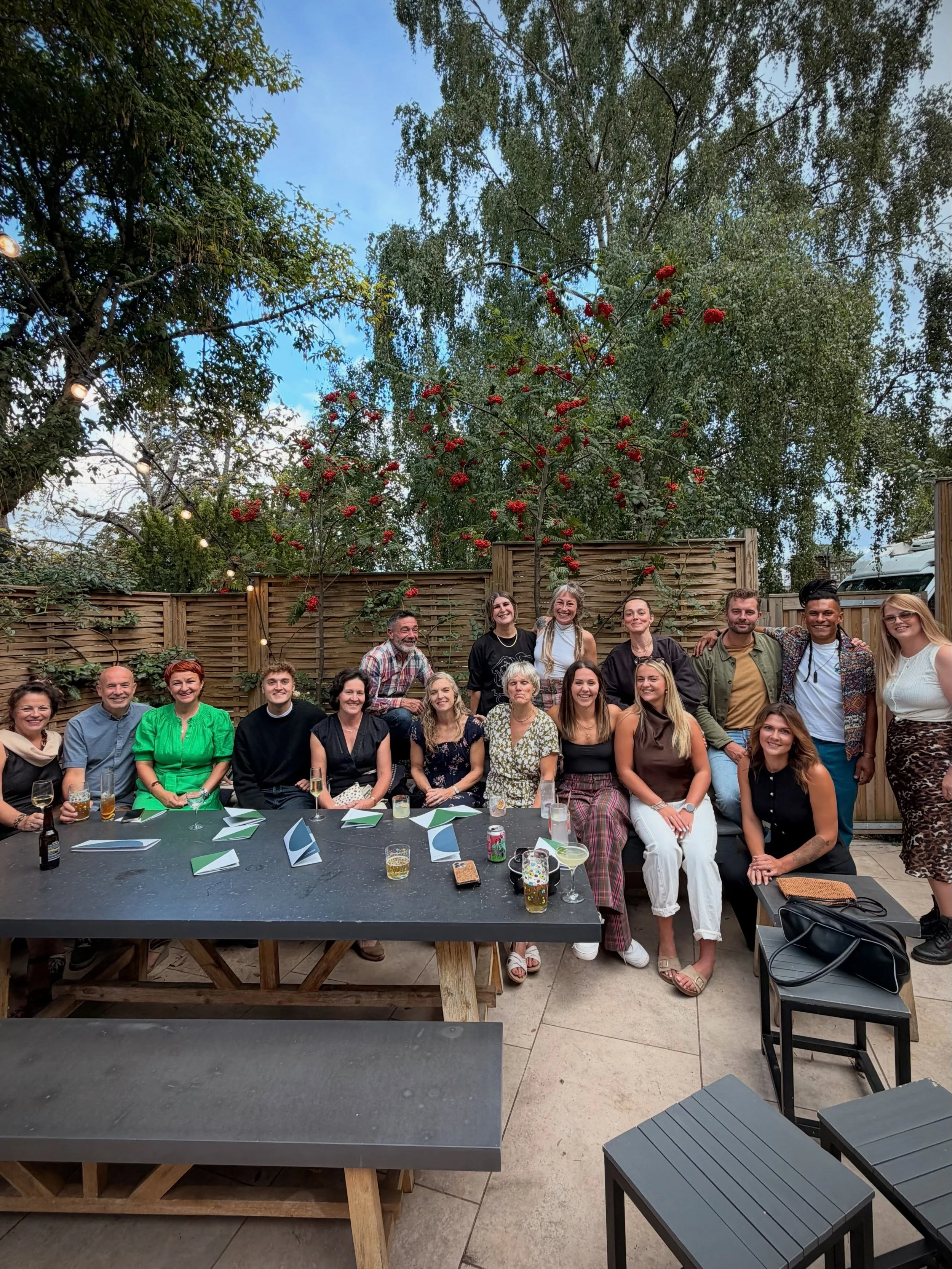 The faces behind Wild-Wood 🤍

A rare chance to get (almost) everyone together for an evening. The team behind the scenes who bring so much to Wild Wood and make it what it is. 

Very lucky to have this wonderful bunch 🥰

#malvern #wellnesscenter #w