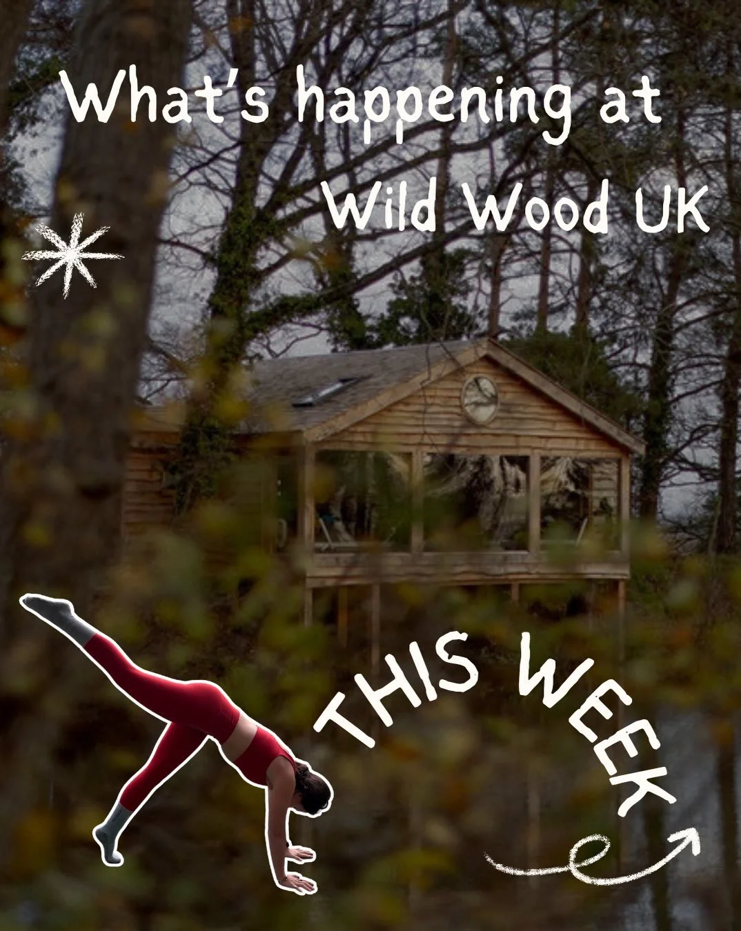 This week at Wild Wood 🌿

Move. Swim. Paddle. Pause.

Whatever you need from your week, there&rsquo;s probably a little bit of it waiting for you in the woods.

Swipe to see what&rsquo;s happening &rarr;

Spaces still available across selected sessi