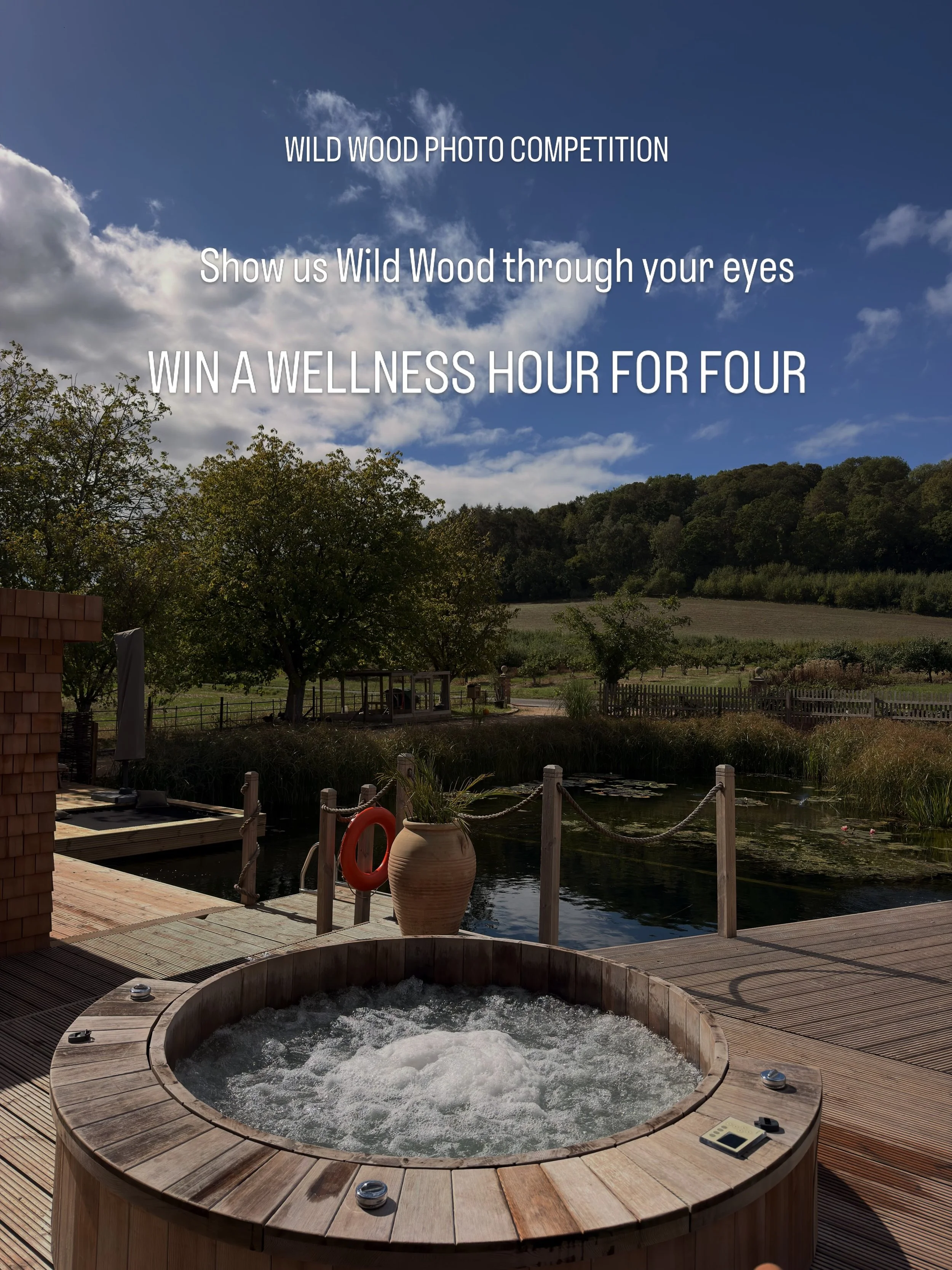📸 WILD WOOD PHOTO COMPETITION 🌿

We LOVE seeing Wild Wood through your eyes&hellip; so we want to see your favourite Wild Wood moments 🤍

And anything goes! Your photo could be&hellip;

✨ A dip in the lake
🔥 A steamy sauna moment
🌿 Relaxing in t