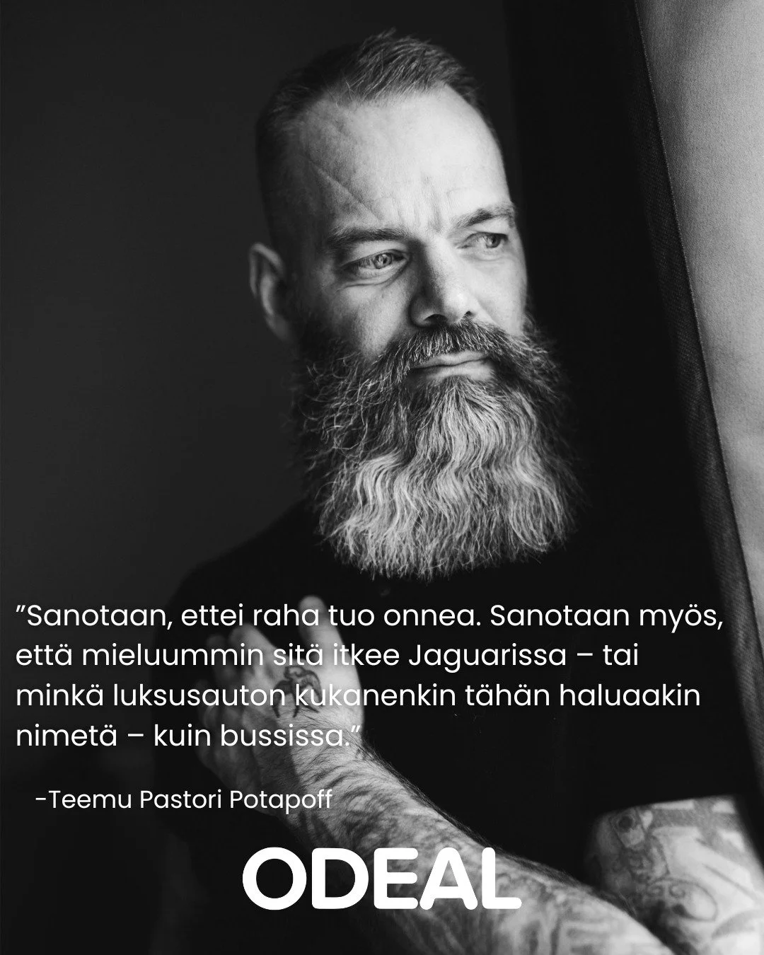 💸 Tuoko raha onnea &ndash; vai onko onnellisuus jotain ihan muuta?
Teemu &quot;Pastori&quot; Potapoffin uusin kolumni &quot;Rahaa, onnellisuutta vai molemmat?&quot; sukeltaa rahan merkitykseen, yritt&auml;jyyden tunnesiteisiin ja siihen, mik&auml; e