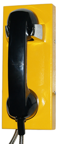 yellow, robust lift to call phone, taxi. free-phone, emergency, hospitals