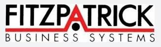 Fitzpatrick Business Systems logo with black and red text