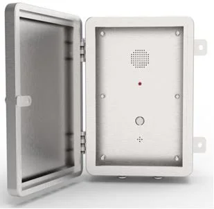 Stainless steel food production factory intercom