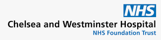 NHS Chelsea and Westminster Hospital logo with text