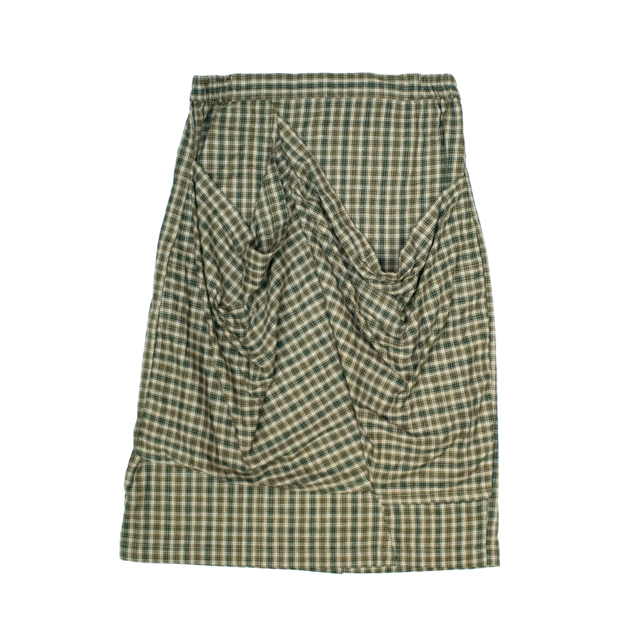 Overlay Skirt (Green, White, Blue Gray)