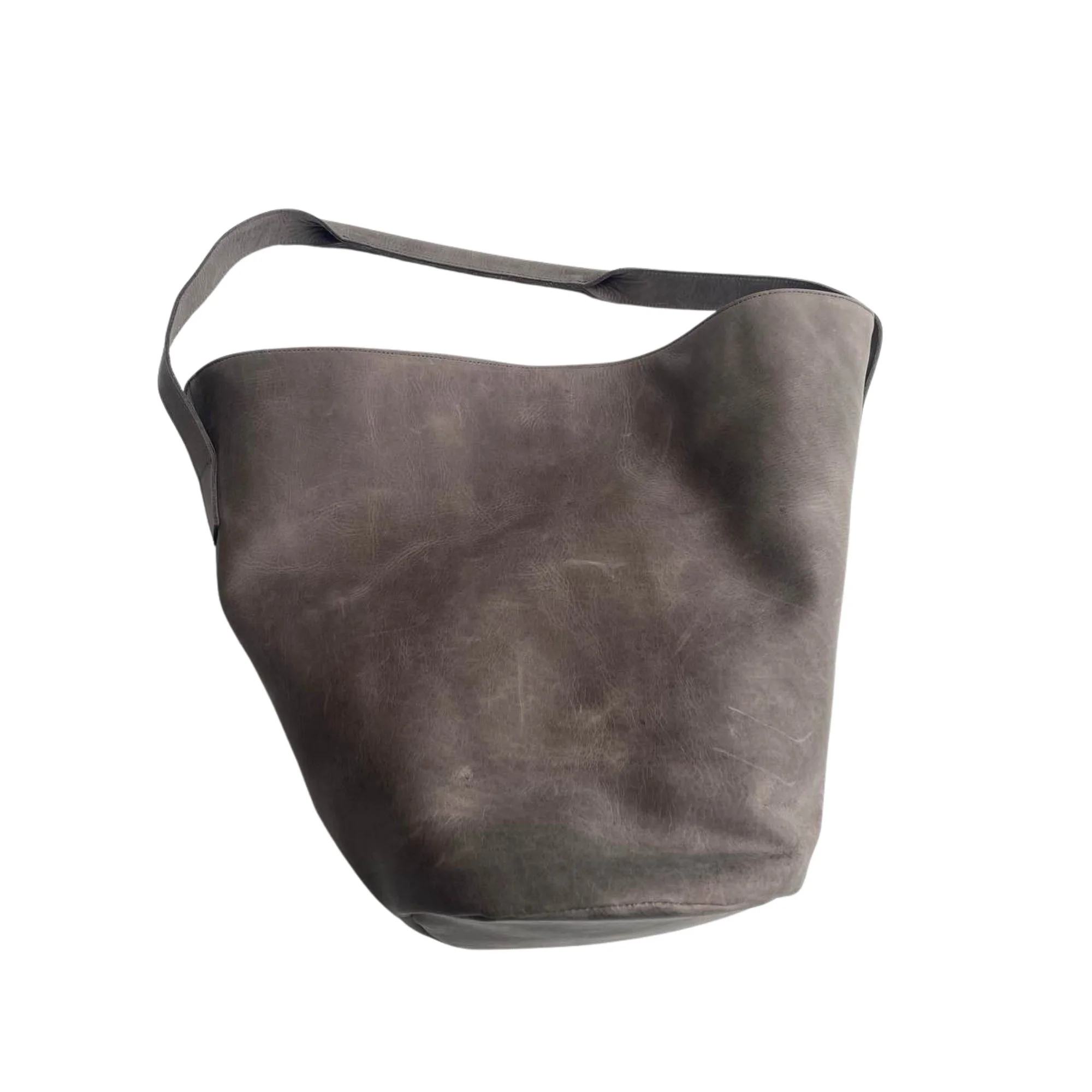 Bucket Bag in Ash Gray