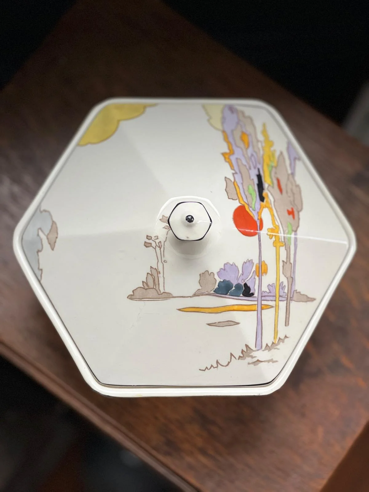 Art Deco Tams Ware Woodland tureen & lid