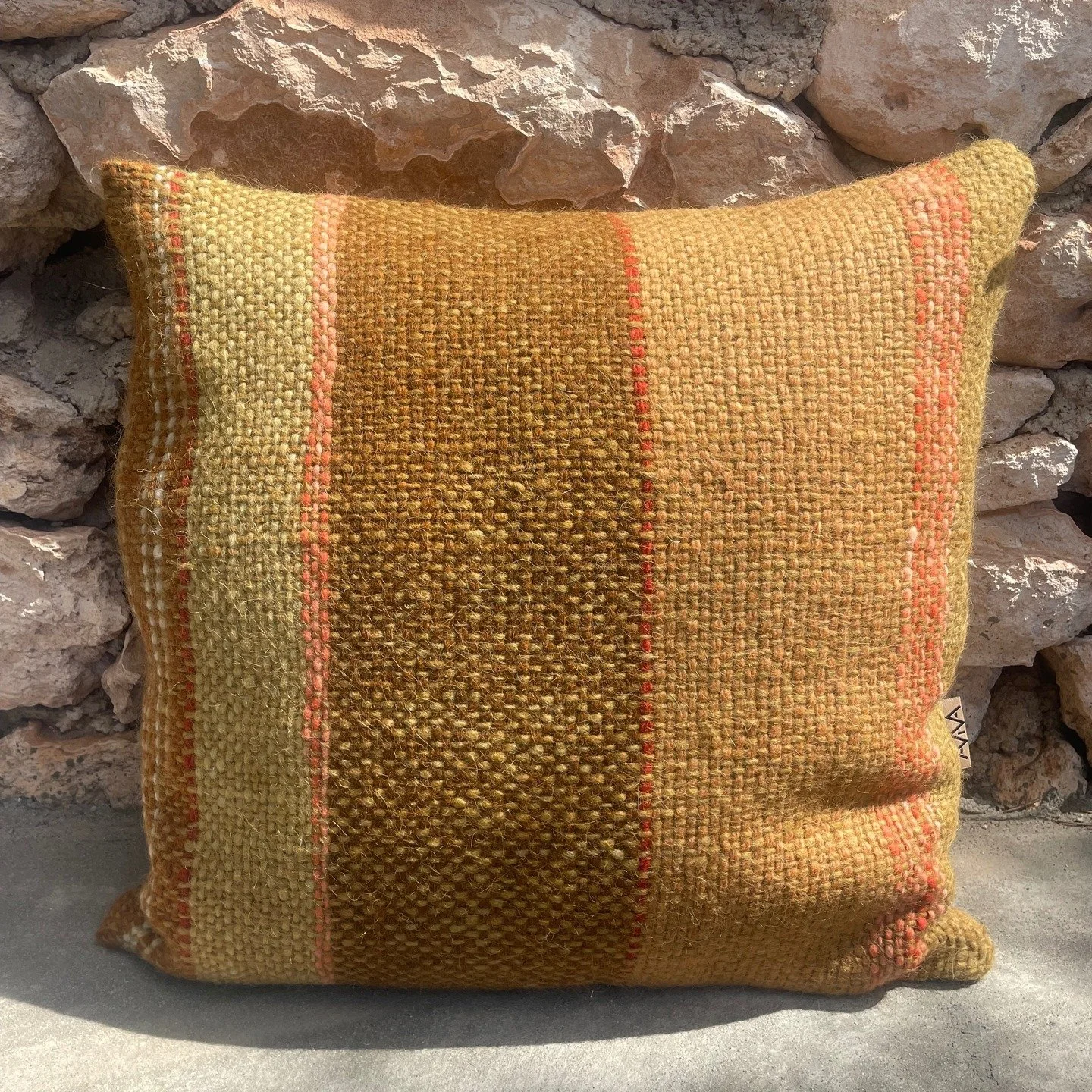 Colour from the Souk 

New pieces from the #ColourfromtheSouk limited edition hand woven home textiles collection coming soon to @latelier_essaouira. 

50cm square pillows in sunset shades in hand spun #siroua wool dyed with natural #henna 

This anc