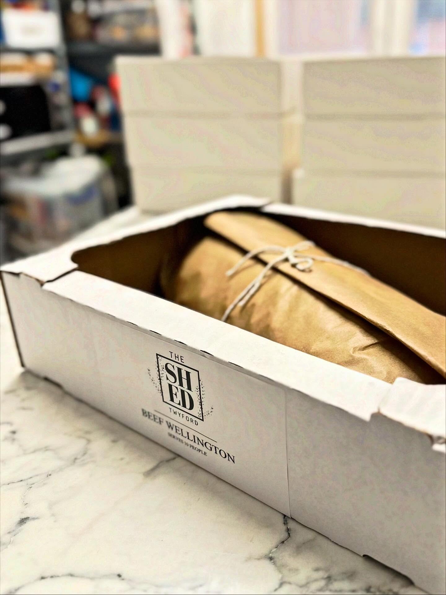 Beef Wellington &ndash; Made Fresh for Christmas

After last year&rsquo;s amazing response, we&rsquo;re delighted to once again offer our handmade Beef Wellingtons for you to cook and enjoy at home this Christmas.

Each Wellie is crafted by our head 