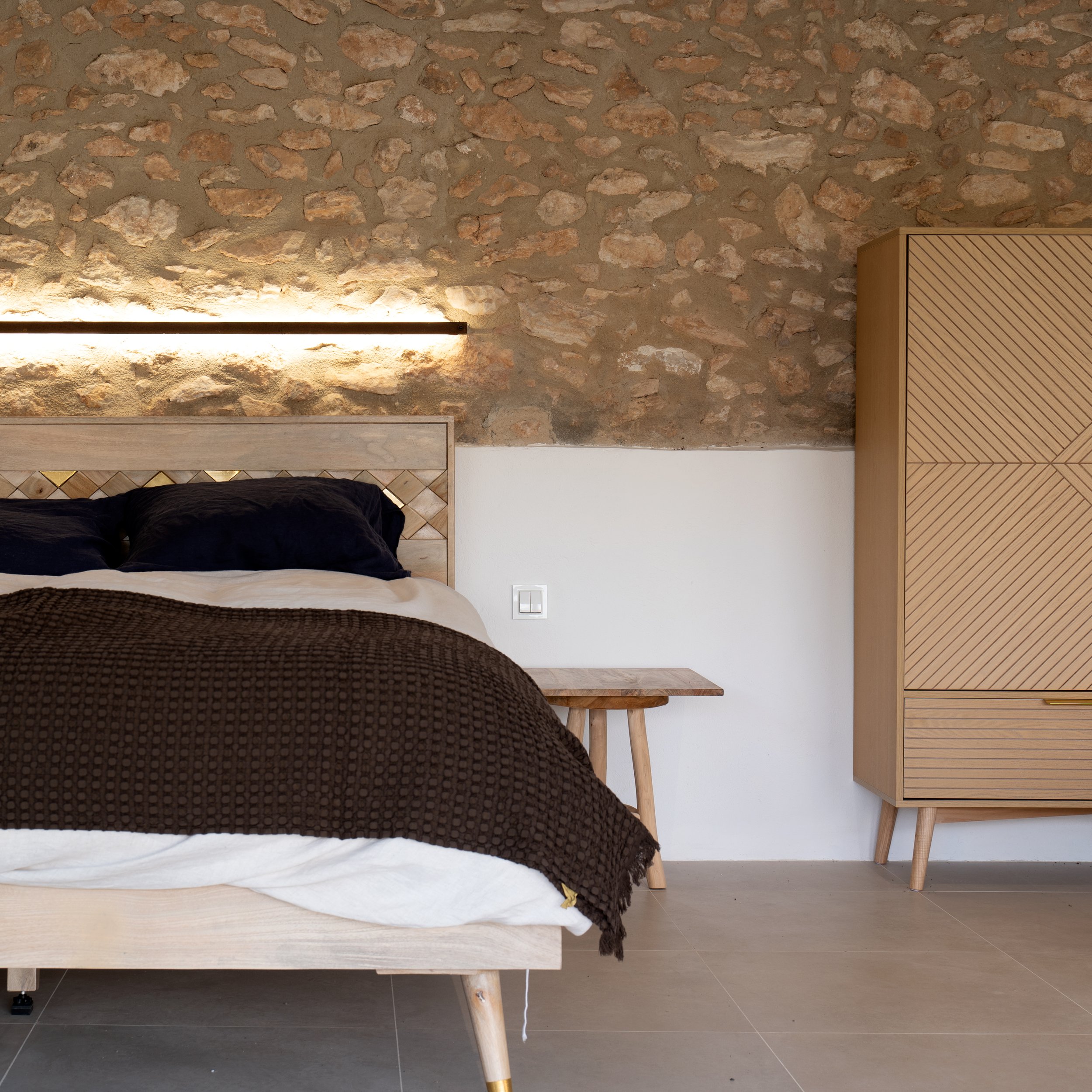 Relax in our elegantly designed rooms, blending Mediterranean style with modern comforts. Enjoy privacy and tranquility for the ultimate retreat experience.
