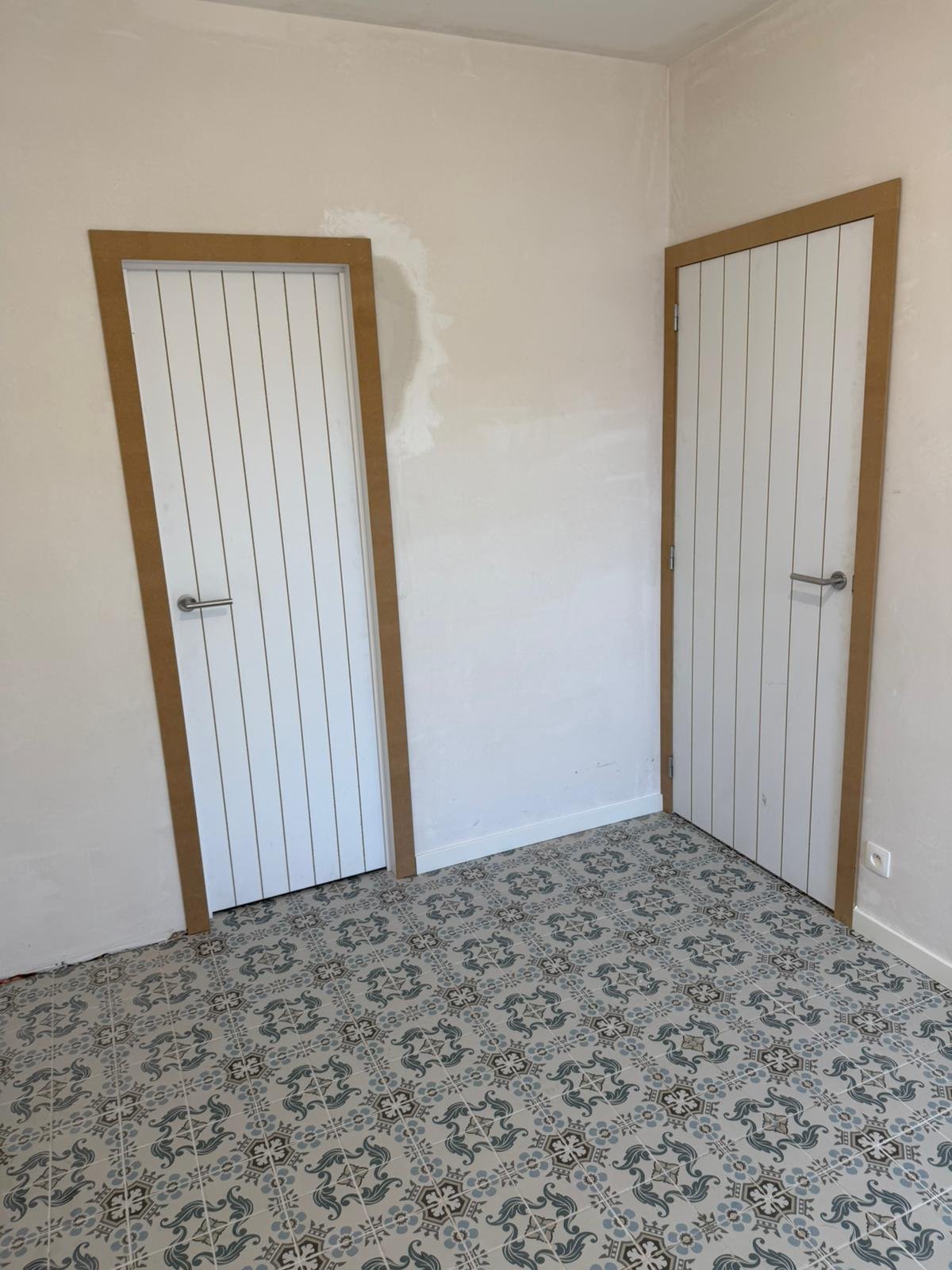 deuren renovatie Impermo Woodtex vloer patroontegels