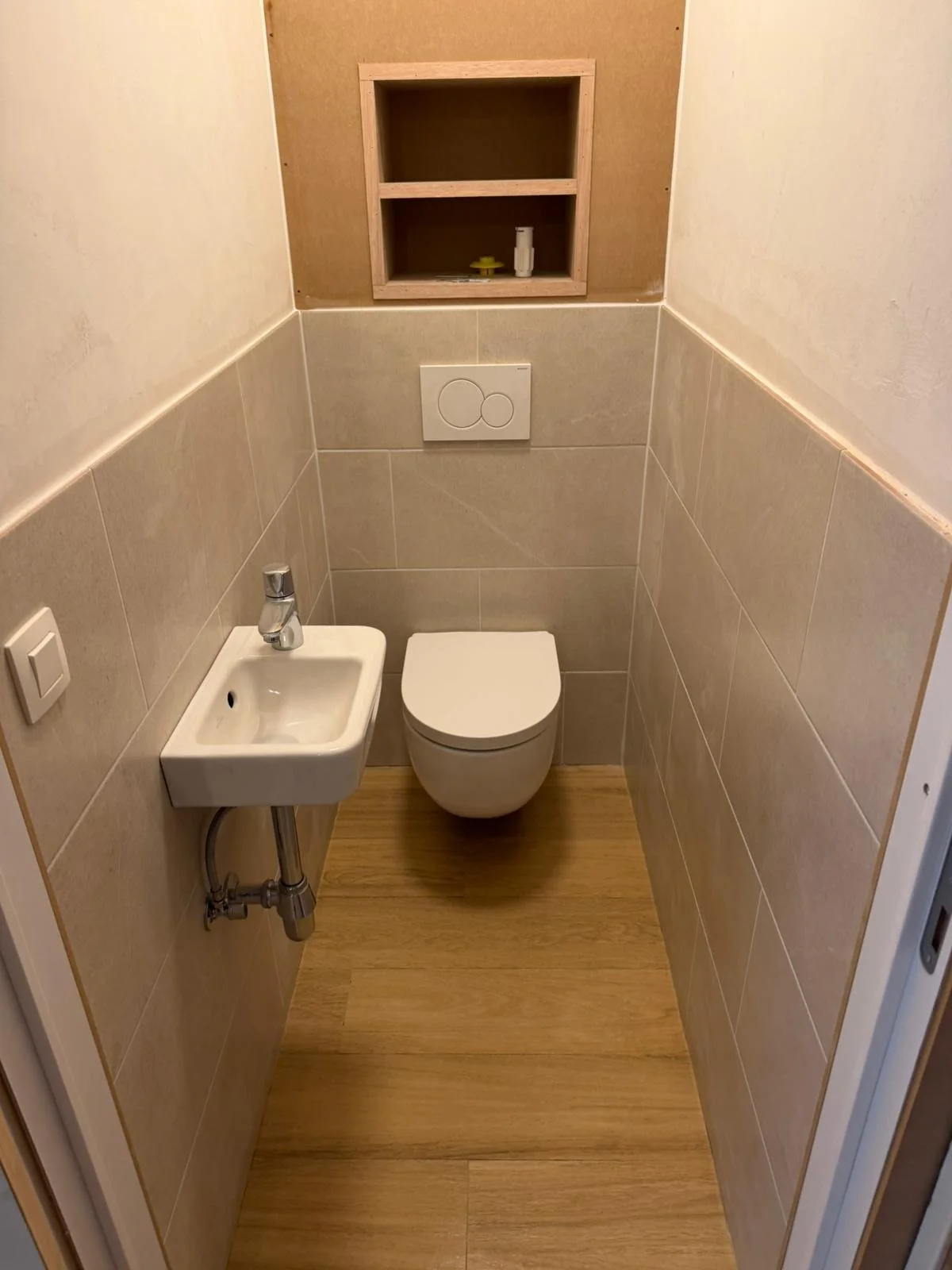 WC renovatie belvista grey Impermo