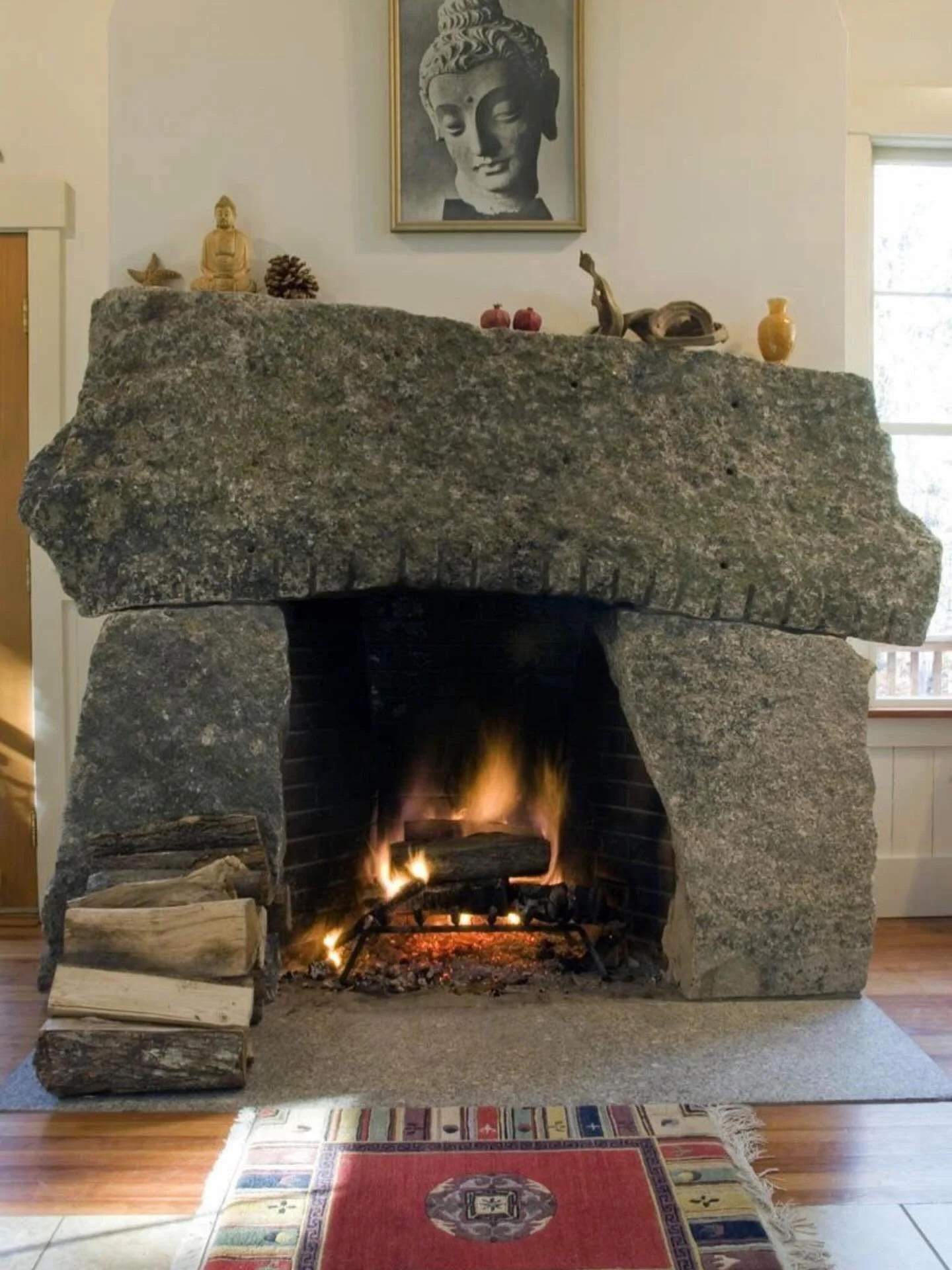 Fireplace crush 🤍