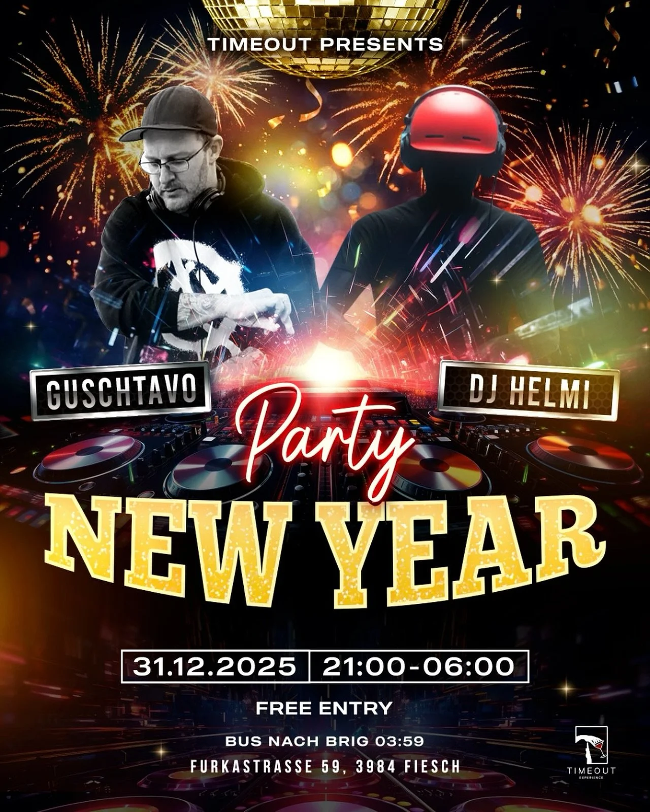 TimeOut new years Party ❤️&zwj;🔥

#timeout#timeoutnewyear#newyear#aletscharena#aletscharena_ch #timeoutfiesch