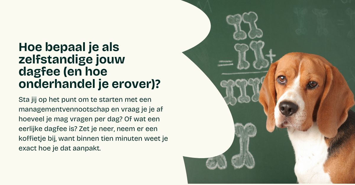 Hoe bepaal je als zelfstandige jouw dagfee (en hoe onderhandel je erover)?