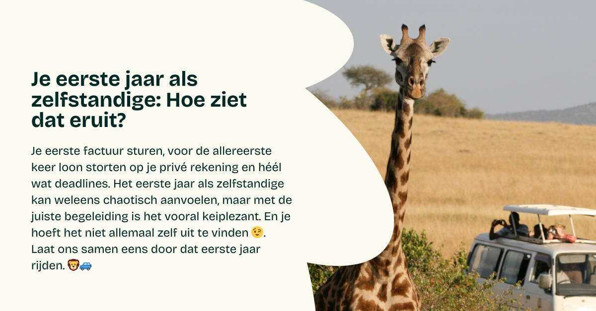 Je eerste jaar als zelfstandige: Hoe ziet dat eruit?