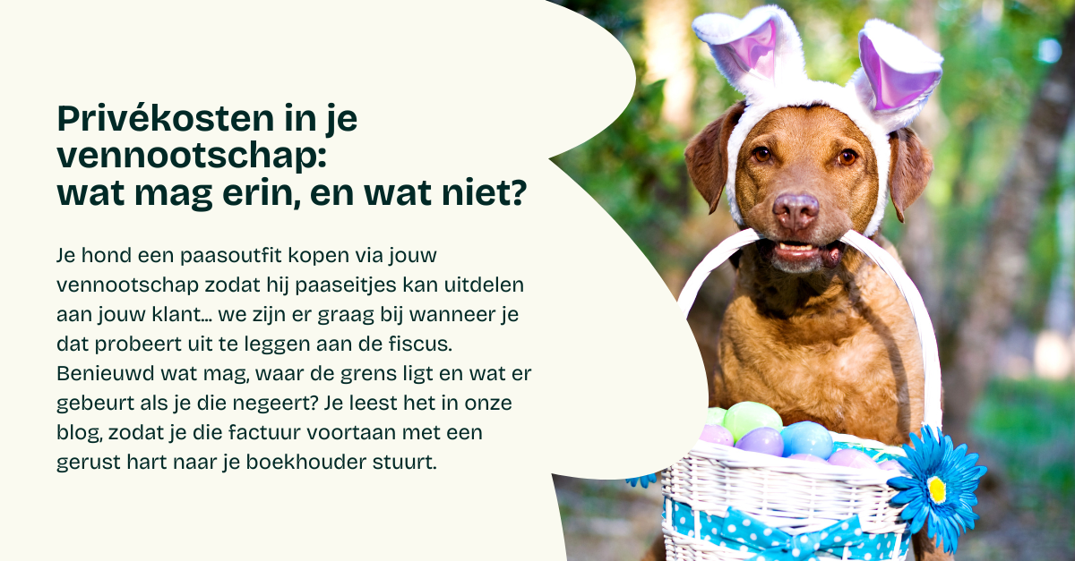 Privékosten in je vennootschap: wat mag erin, en wat niet?