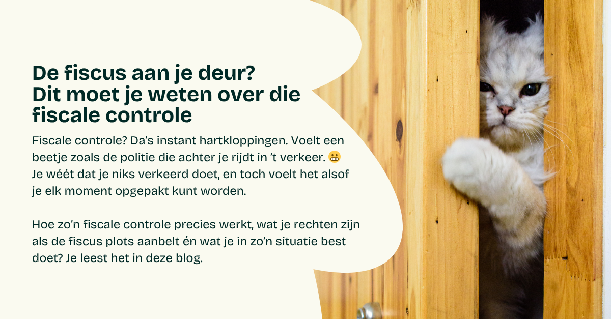 De fiscus aan je deur? Dit moet je weten over die fiscale controle
