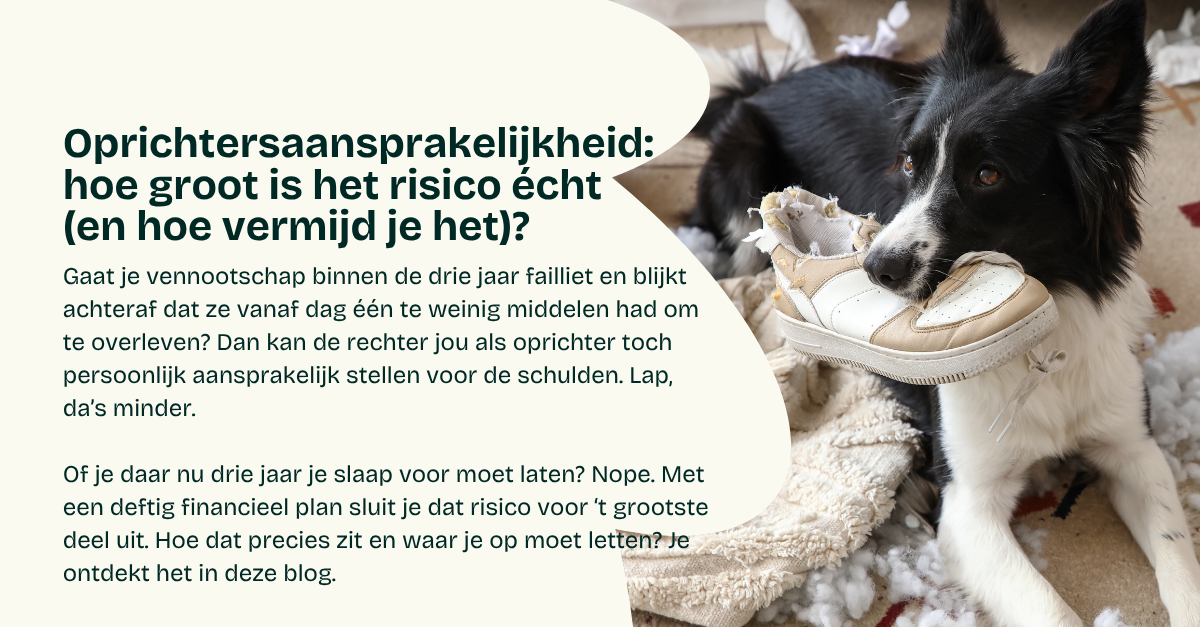 Oprichtersaansprakelijkheid: hoe groot is het risico écht (en hoe vermijd je het)?