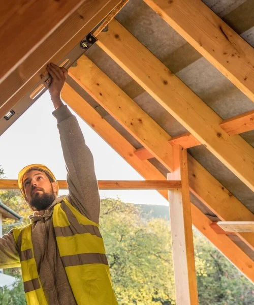 Roof Installation Site