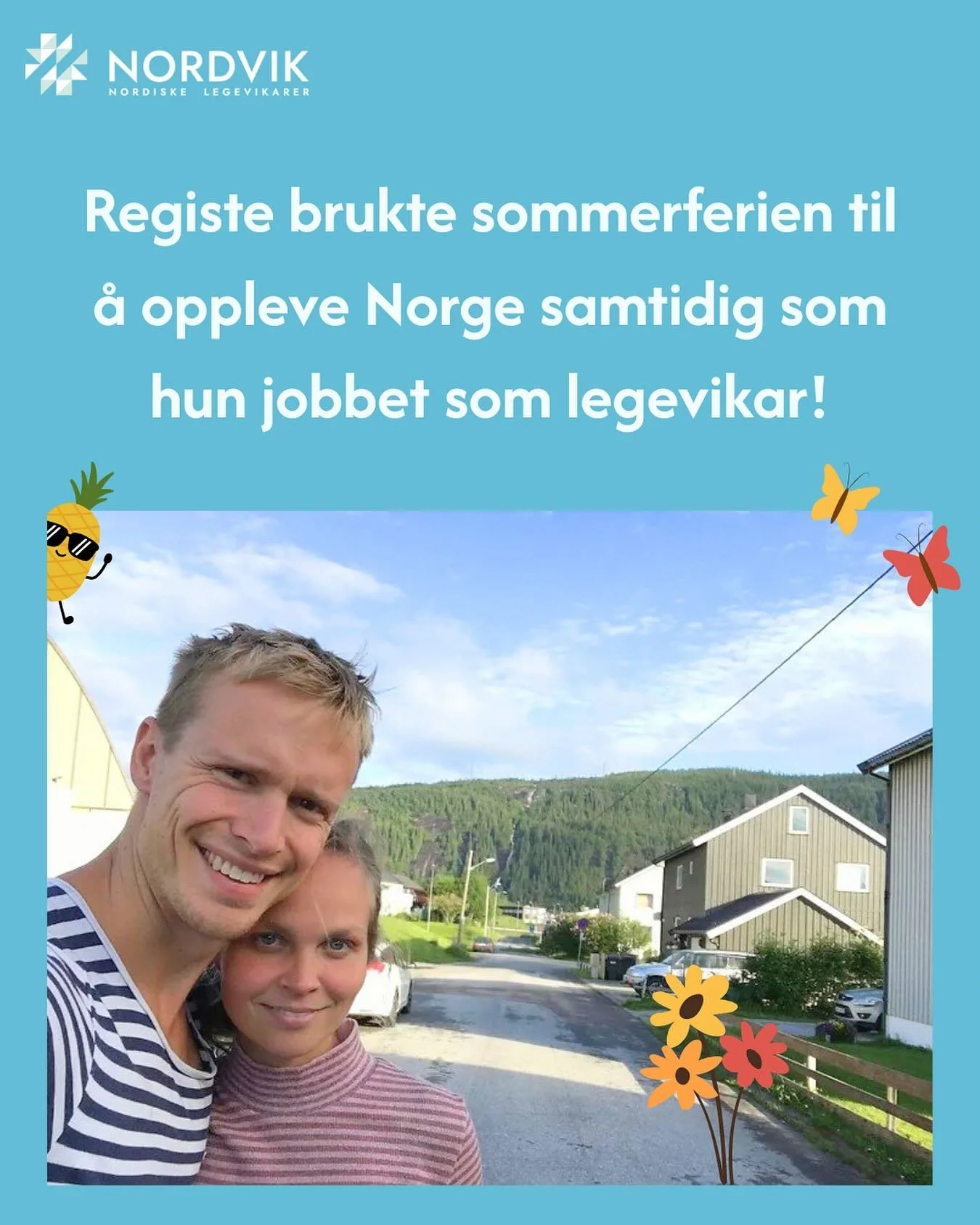 Registe kombinerte fri og fag - og fikk en meningsfylt, opplevelsesrik og kunnskapsrik ferie utenom det vanlige! Les om hennes erfaring p&aring; v&aring;r nettside (link i bio) 🤩

Legevikariat kan v&aelig;re en fin m&aring;te &aring; oppleve Norge p