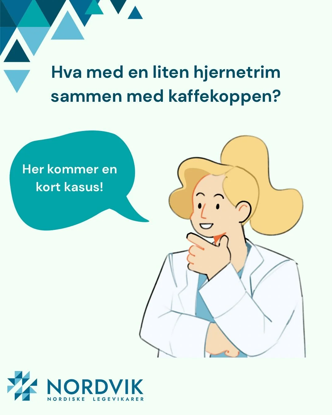 👉🏻 Sveip gjennom!

💊Centor-kriteriene kan brukes for &aring; vurdere alvorlighetsgrad og nytte av antigen hurtigtest hos pasienter med s&aring;r hals.

Vurder Centor-score:
Feber &ge; 38,5 &rarr; ❌
Tonsillebelegg &rarr; ✅
Frav&aelig;r av hoste &ra