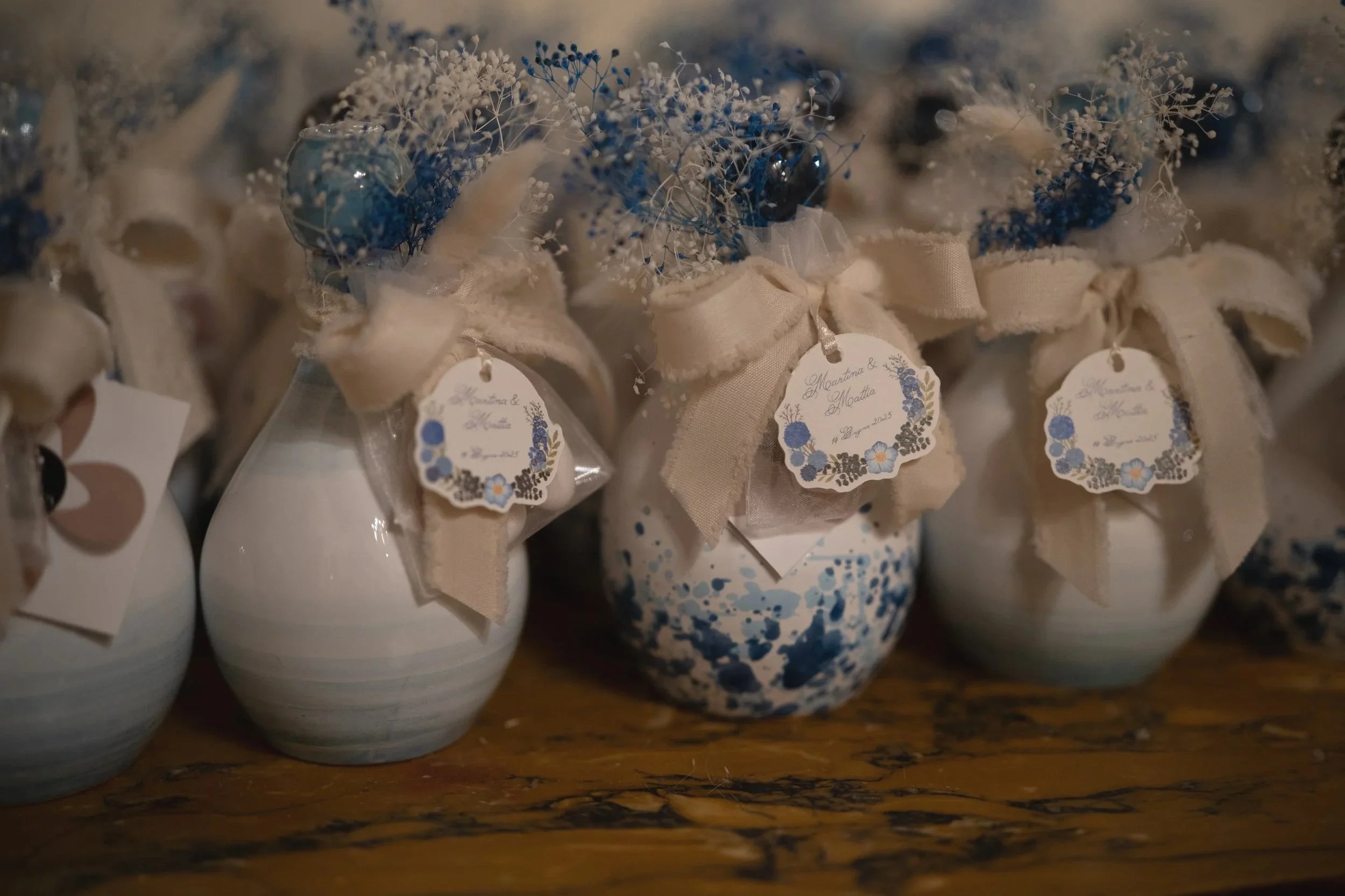 Tag bomboniere illustrato