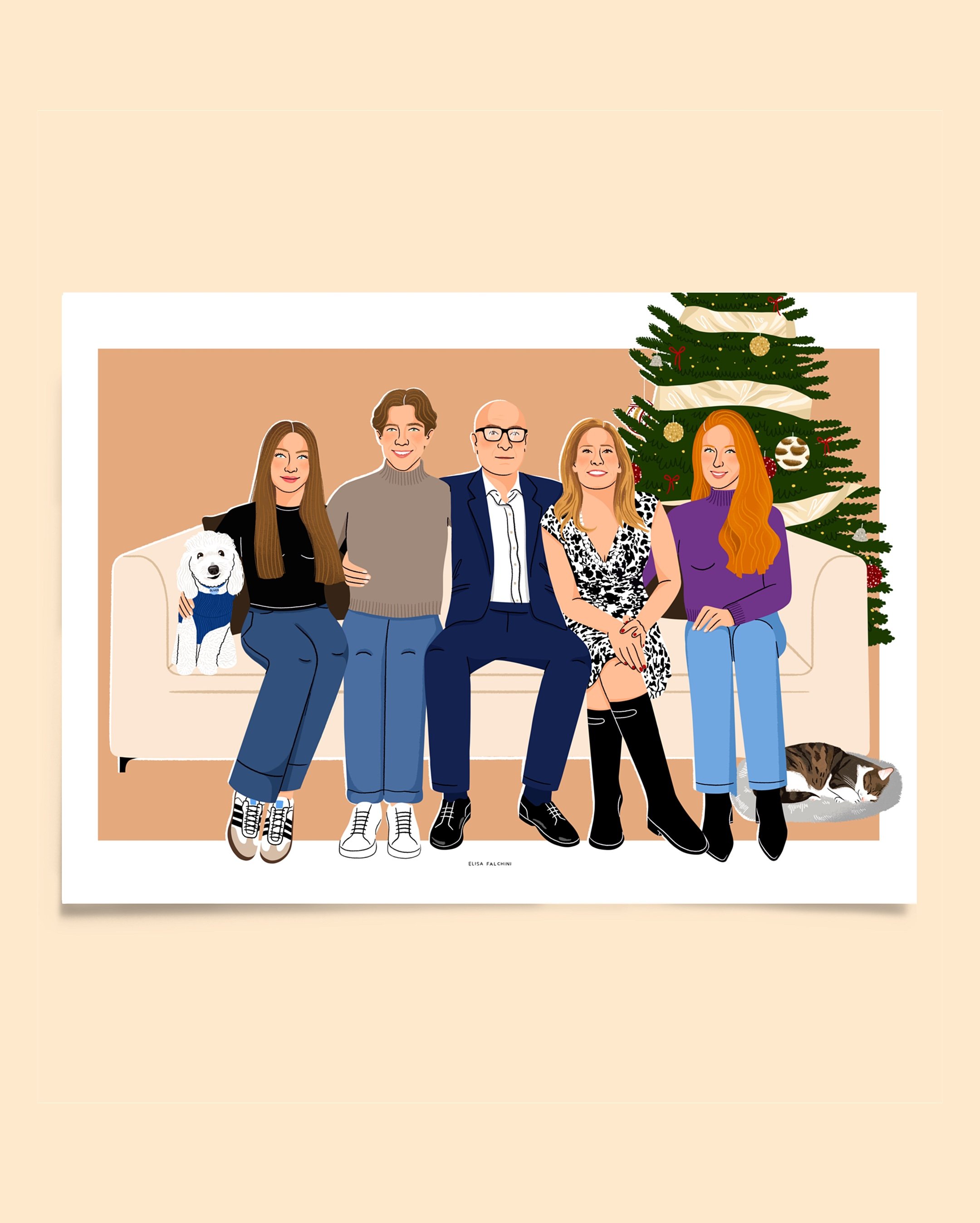 Ritratto di famiglia per Natale