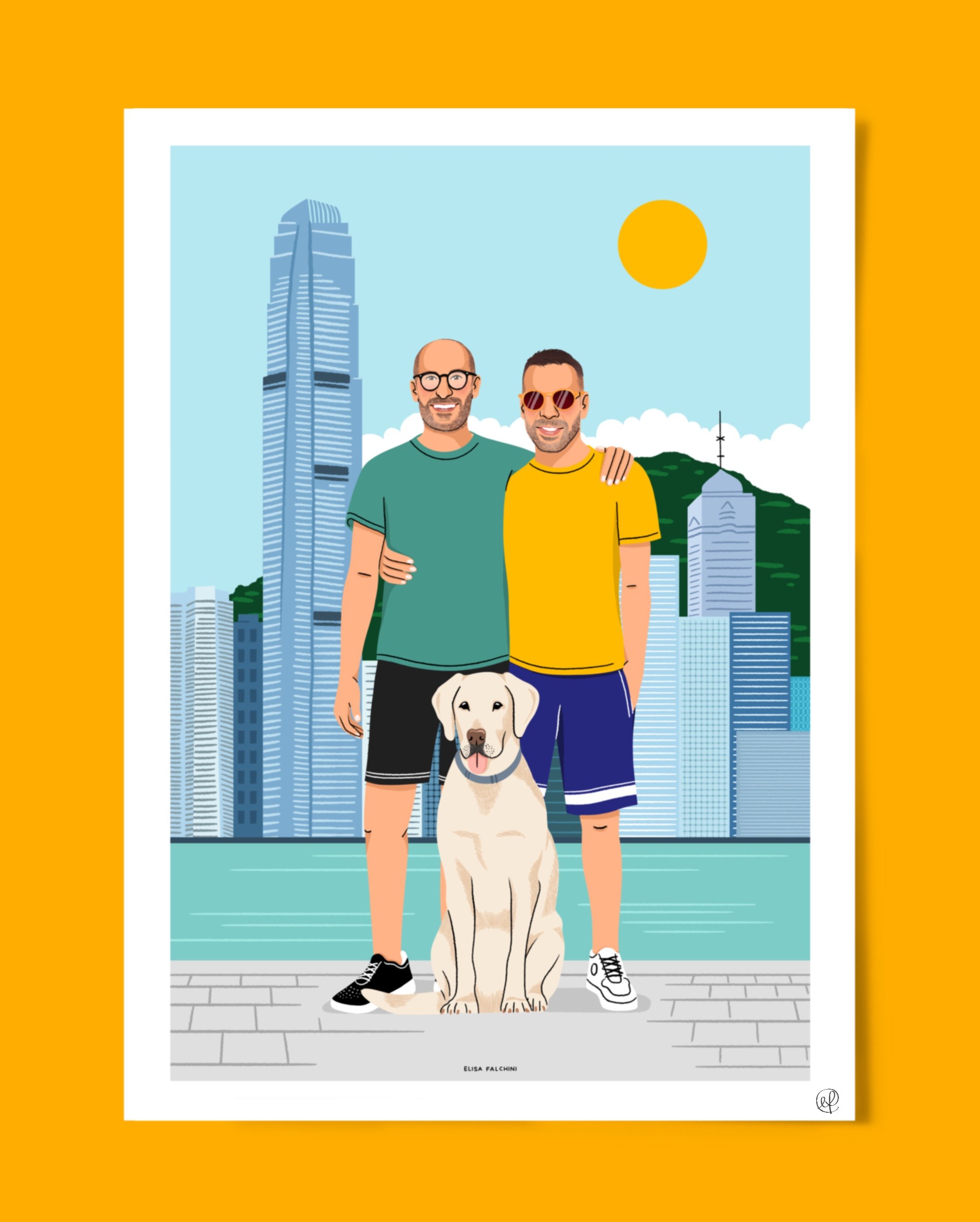 Ritratto di coppia - Hong Kong