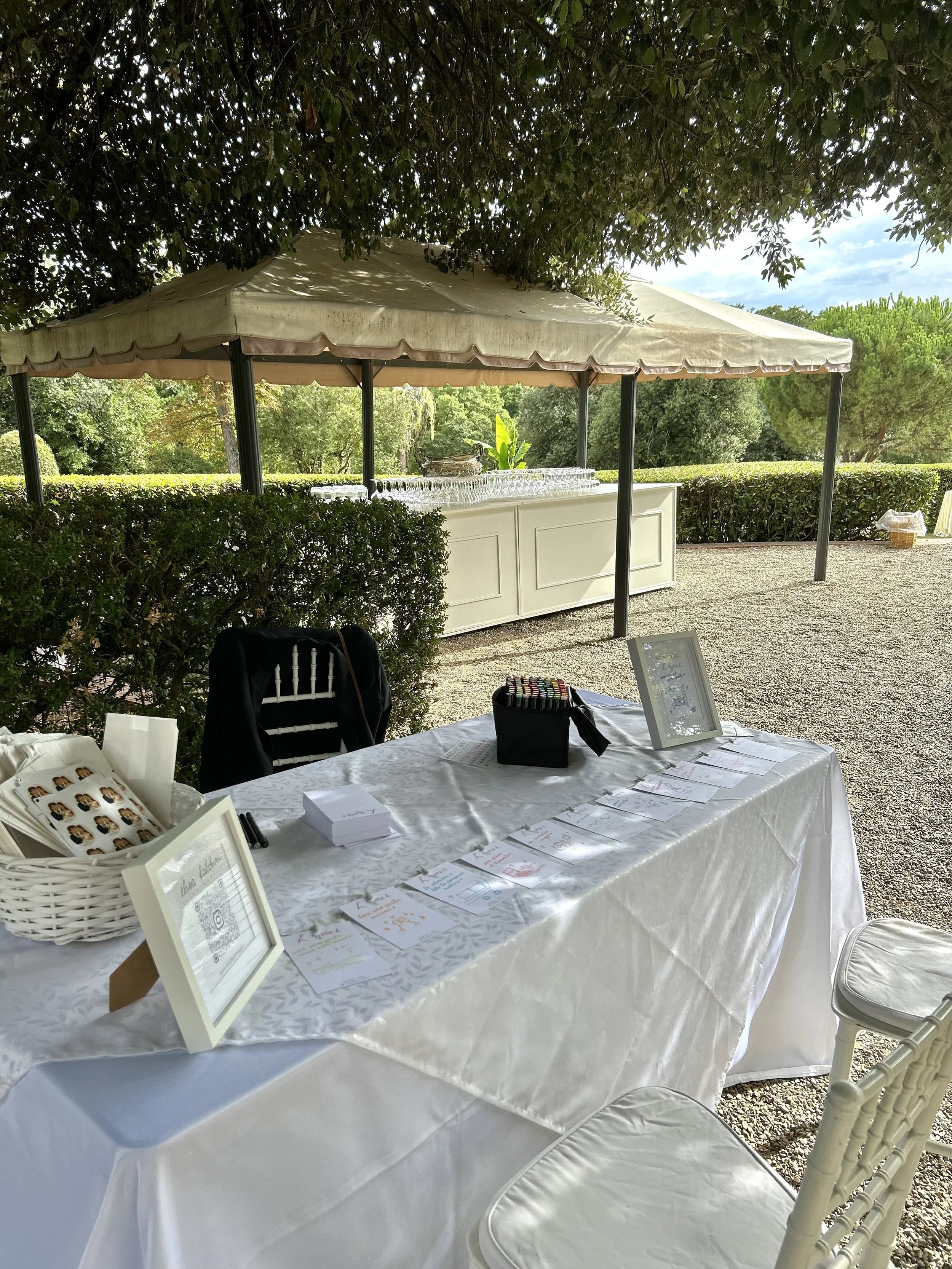 Live sketching matrimonio Elisa Falchini illustratrice