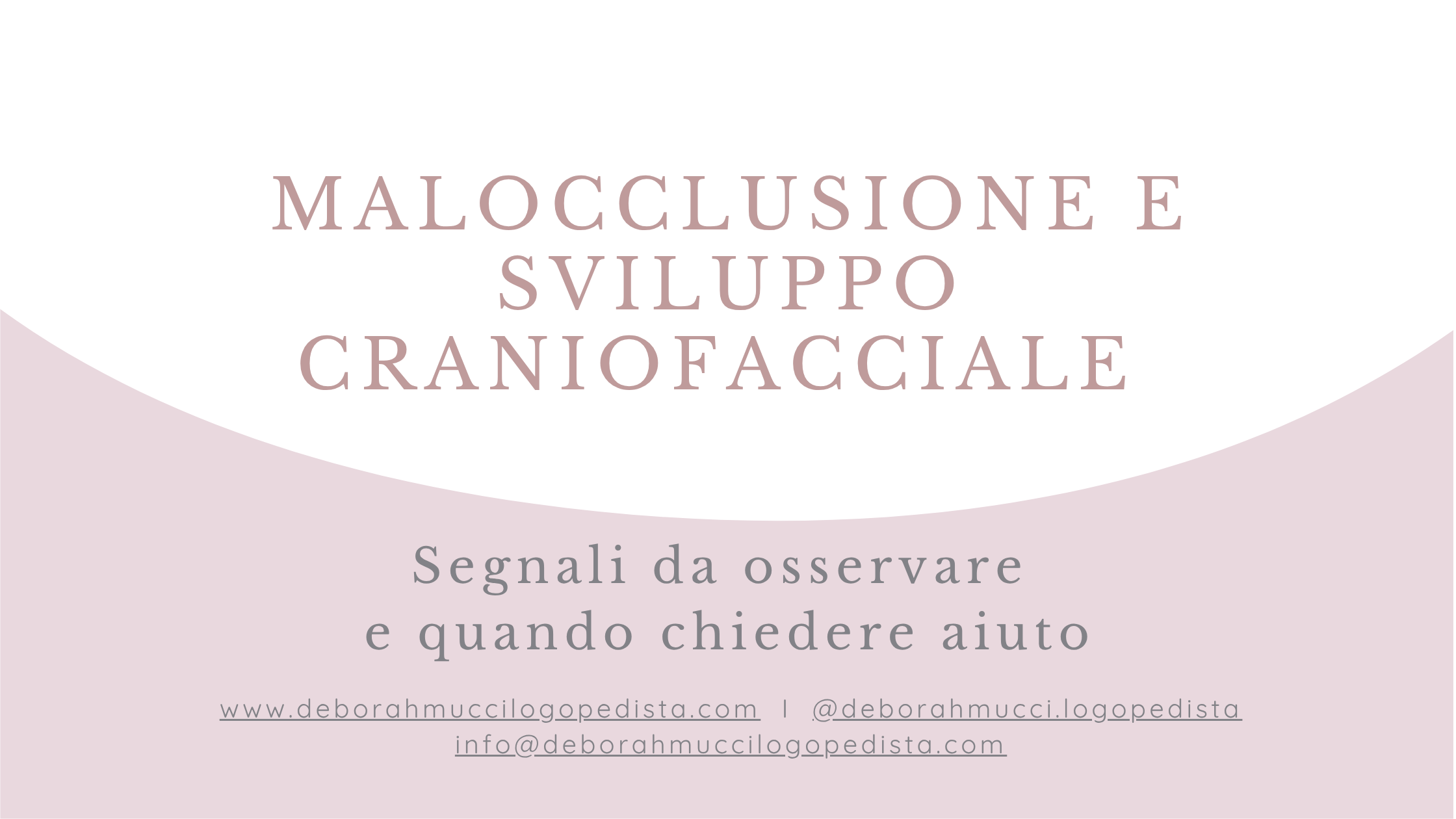 Malocclusione e sviluppo craniofacciale nei bambini: segnali da osservare e quando chiedere aiuto