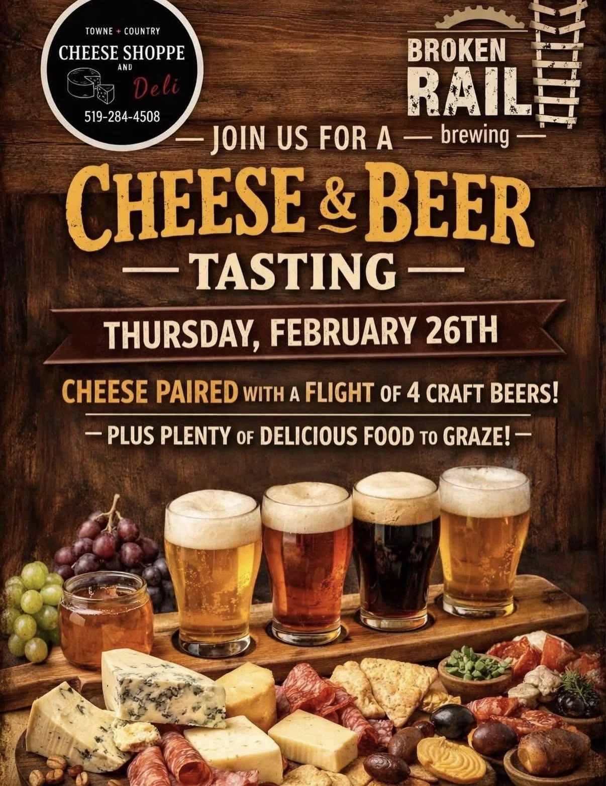 Cheese & Beer Night at The Cheese Shop